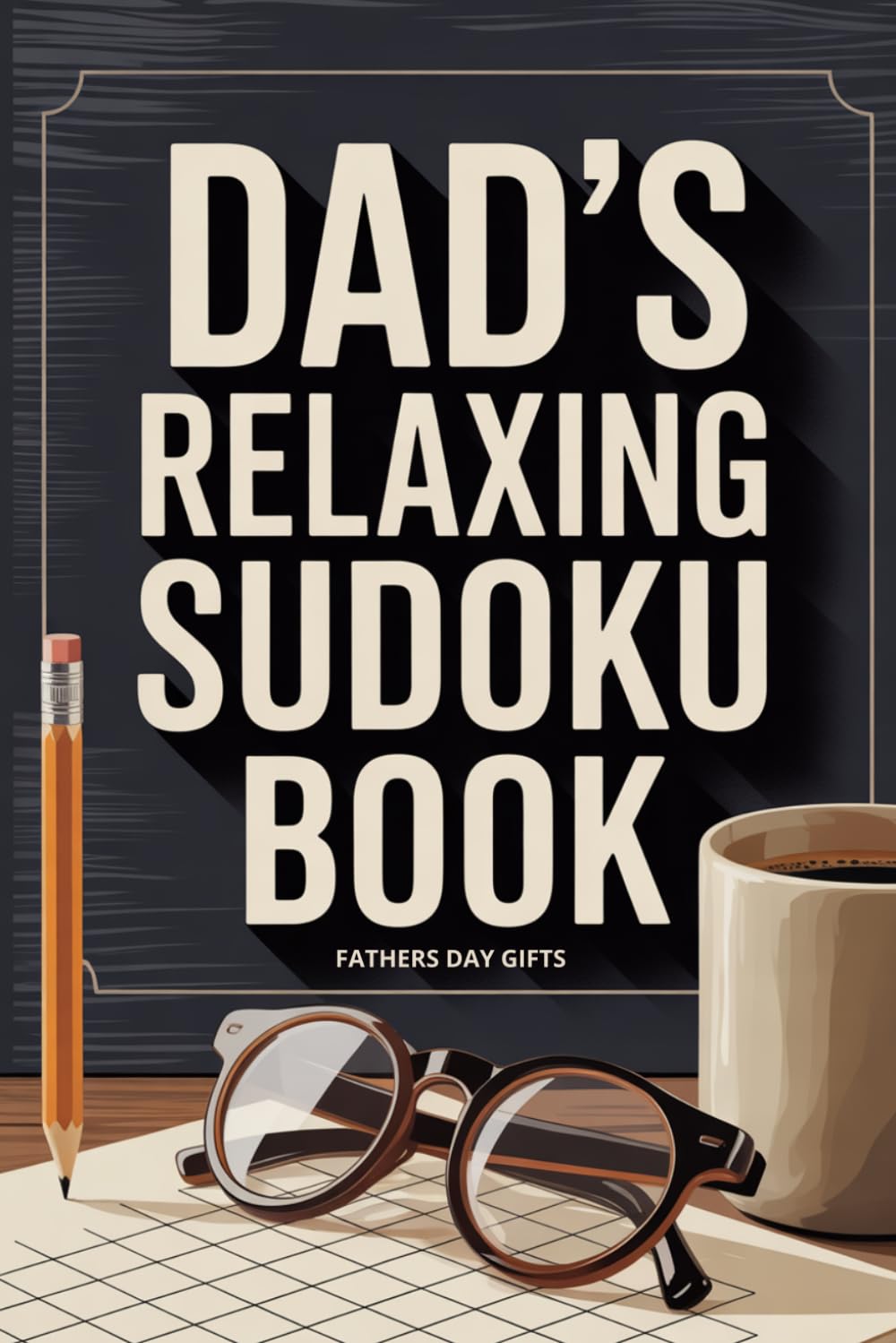 Fathers Day Gifts: Dad’s Relaxing Sudoku Book: 100 Puzzles from Easy to Hard with Answers