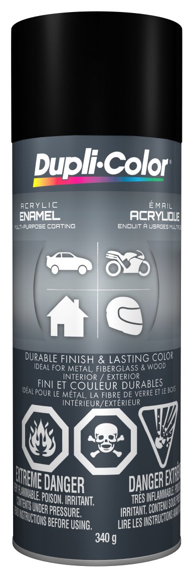 Dupli-Color CDA169207 Acrylic Enamel, Crystal Clear, 12 Ounce, 1 (Non-Carb Compliant) — view 4