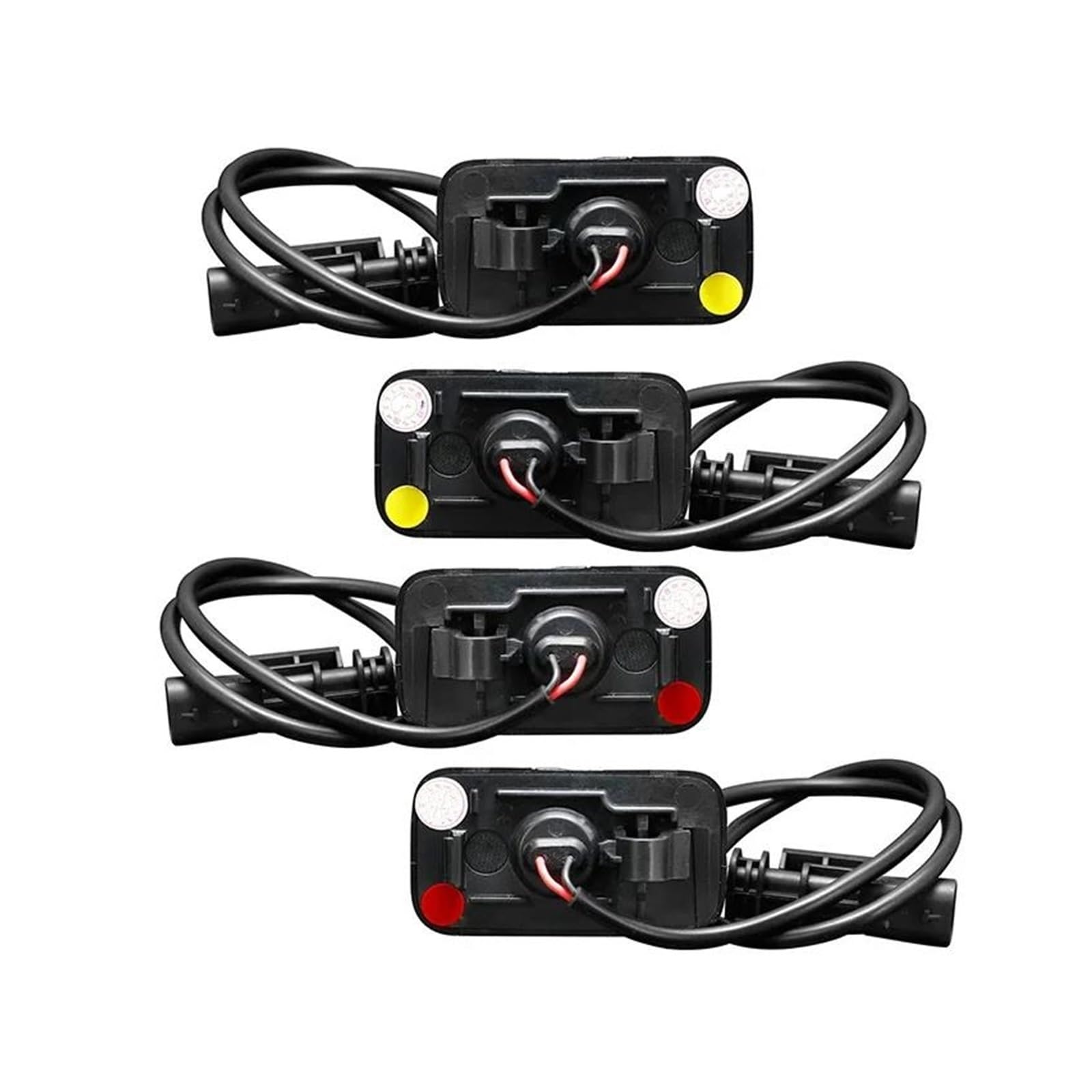 Genérico Piloto Intermitente 4 Uds Luces LED Posición Lateral Lámparas Señal Para GMC Para Sierra 2500 3500HD 2015 Intermitente Retrovisor