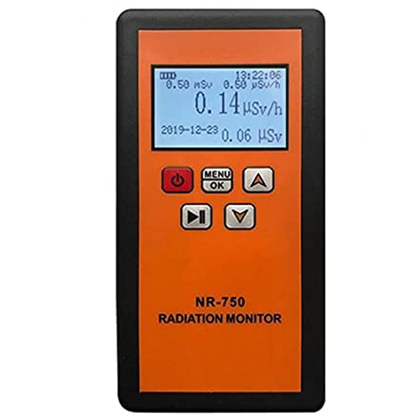 XYEJL Geiger Counter,Nuclear Radiation Detector,Radioactive Detecto Alarm Device Dosimeter Monitor Portable Digital Meter High Sensitivity for Industrial Environment,Medical Environment,NR-750