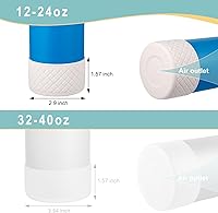 Vista 29 de Silicone Boot for Stanley Quencher 40 oz, Bottom Boot for IceFlow Flip 20 oz 30 oz, Boots Sleeve Cover for Hydroflask 12-24 oz and 32 oz 40 z Sports