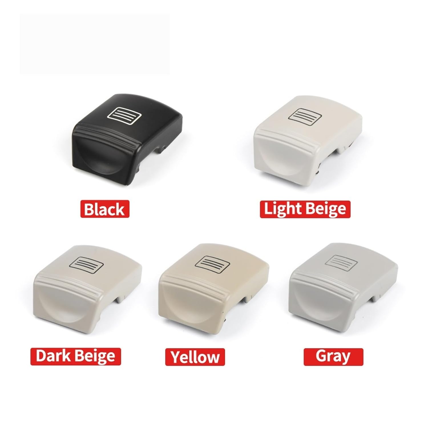 Car Sunroof Window Switch Button Cover for Mercedes W204 X204 for Benz Glk for Class Plastic