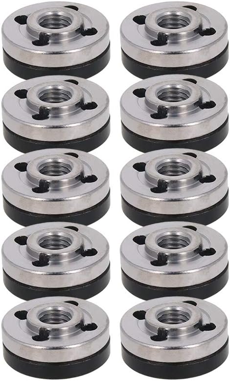 Utoolmart 10 set Replacement Angle Grinder Inner Outer Flange Set for 9523
