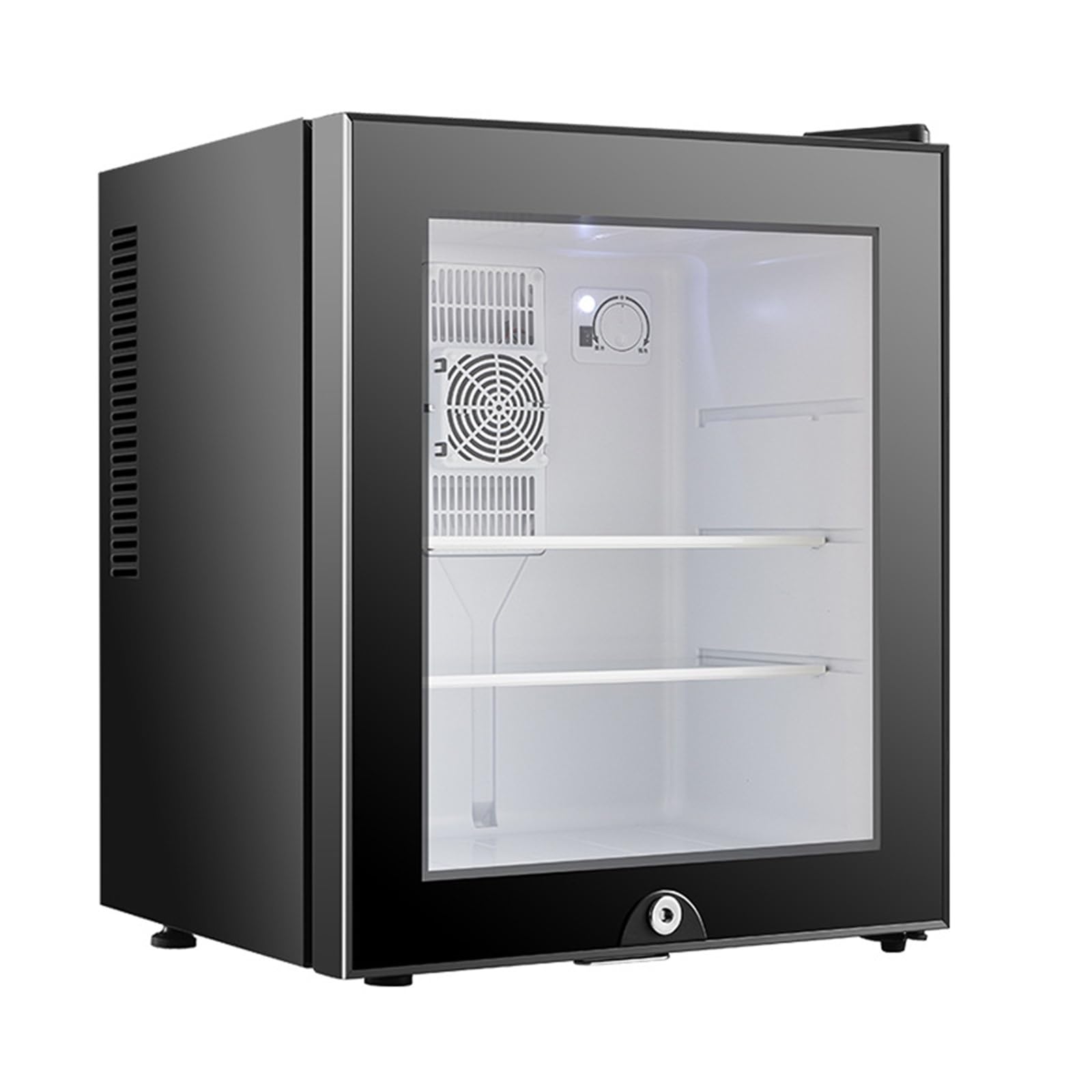 40L Mini Nevera Escritorio Puerta De Vidrio, Enfriador De Aire Para Hogar