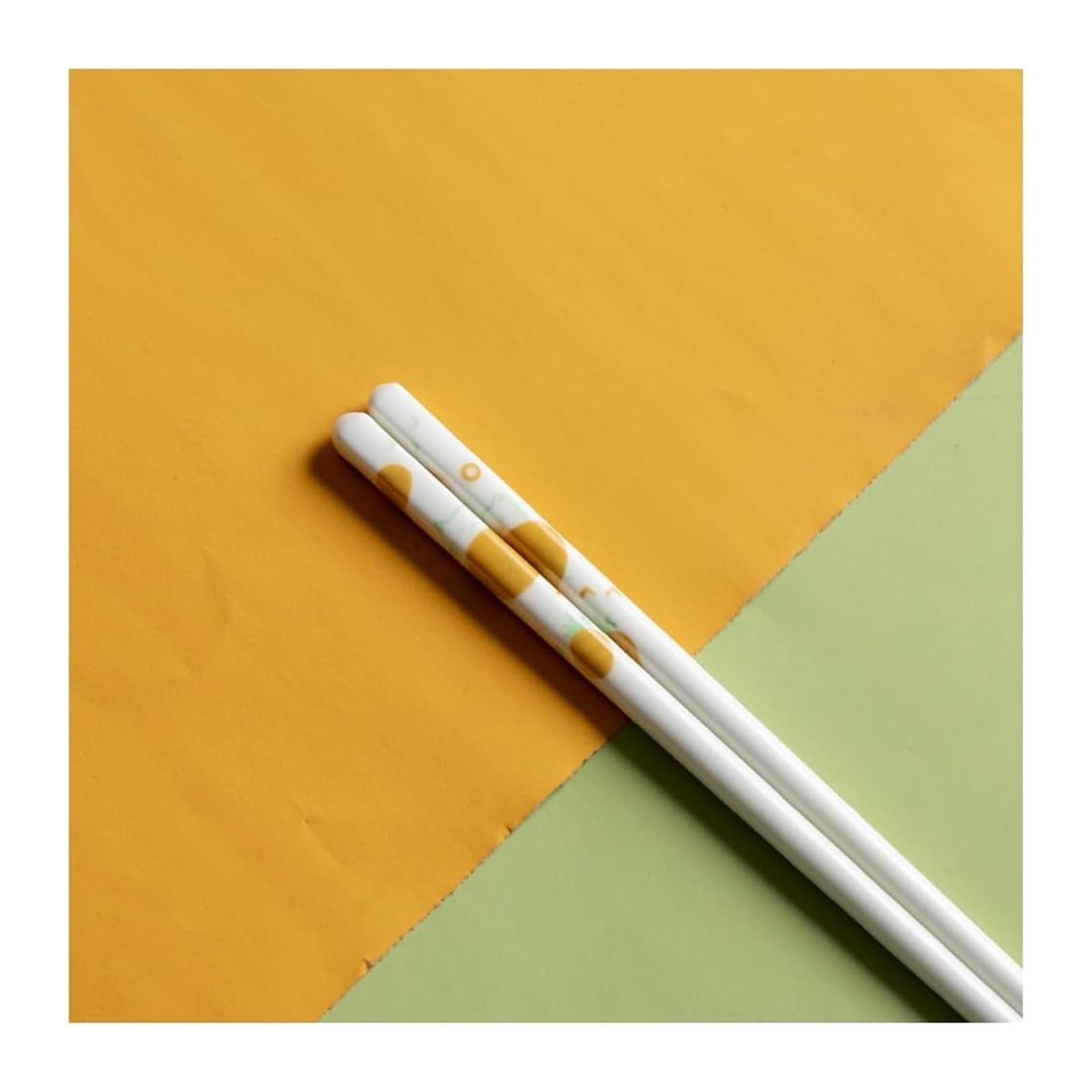 Baguettes en céramique, Cadeau japonais mignon de baguettes en porcelaine, 10 paires réutilisables céramique d'os haute qualité Chine(Q)