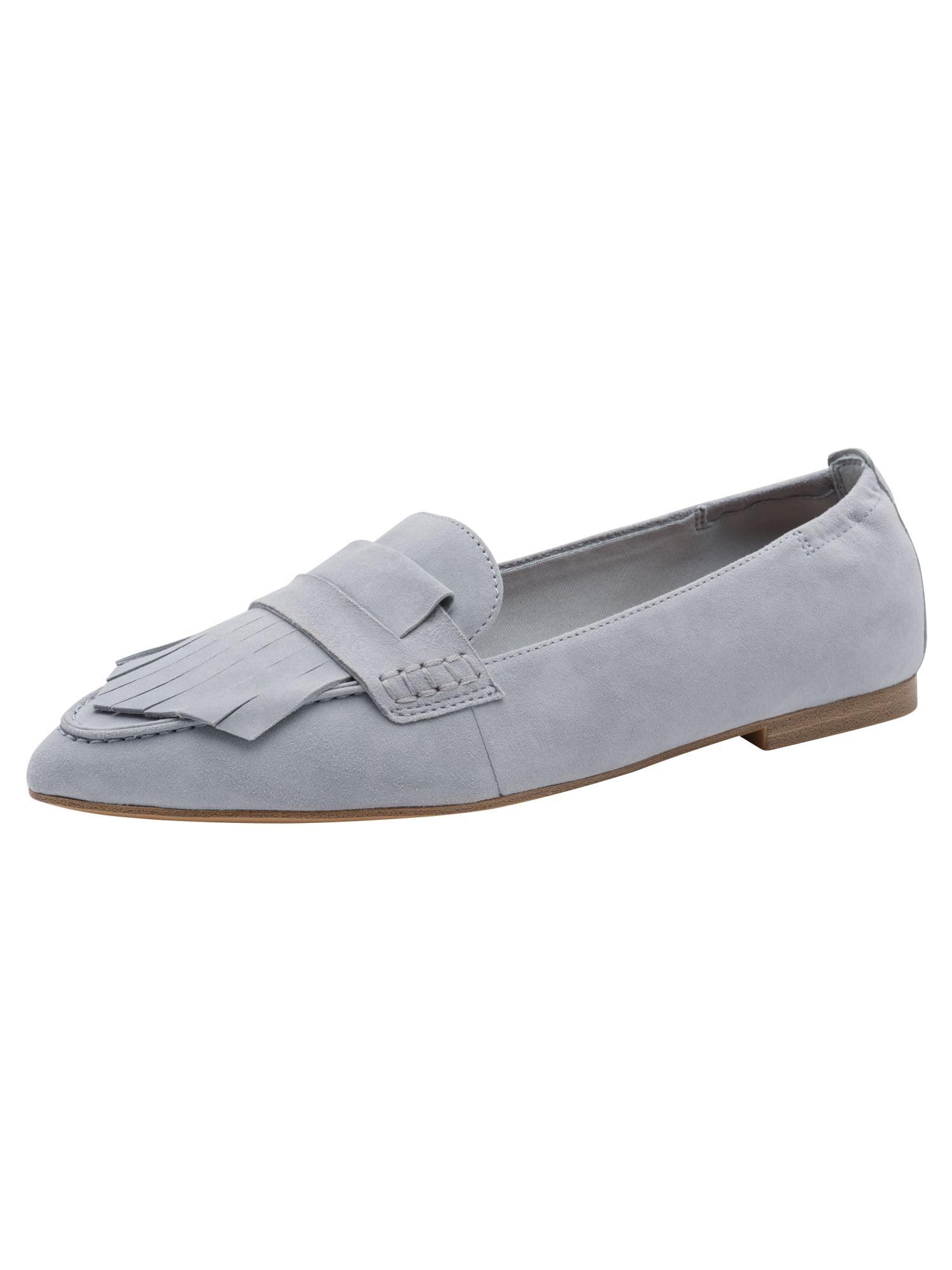 Tamaris Women's loafer flat leather blue 4 UK