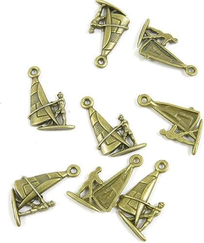 Joyería para hacer abalorios, con detalles de latón de bronce envejecido, joyería de moda, suministros al por mayor, suministro a granel T1IE3