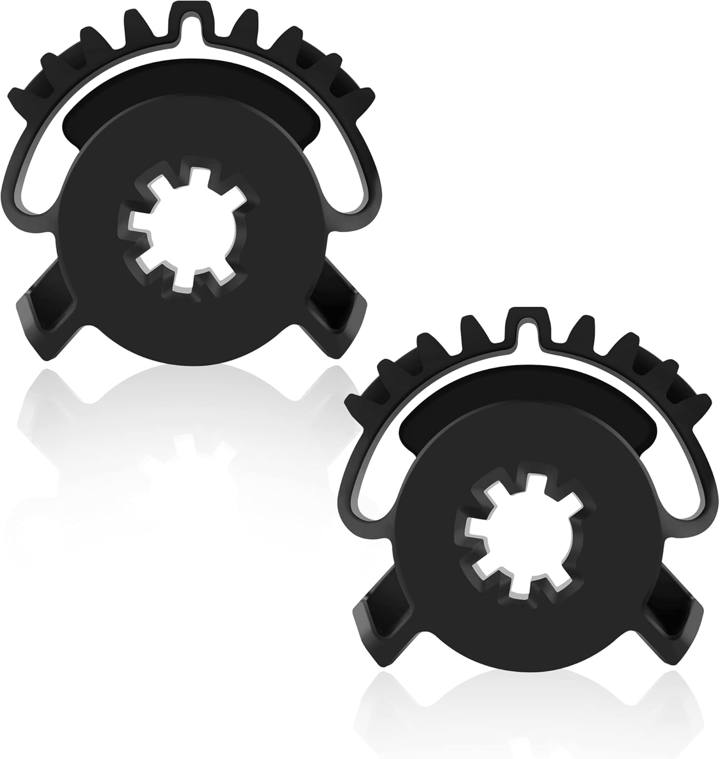 2PCS Heater Blend Door Actuator Gear Black Air Door