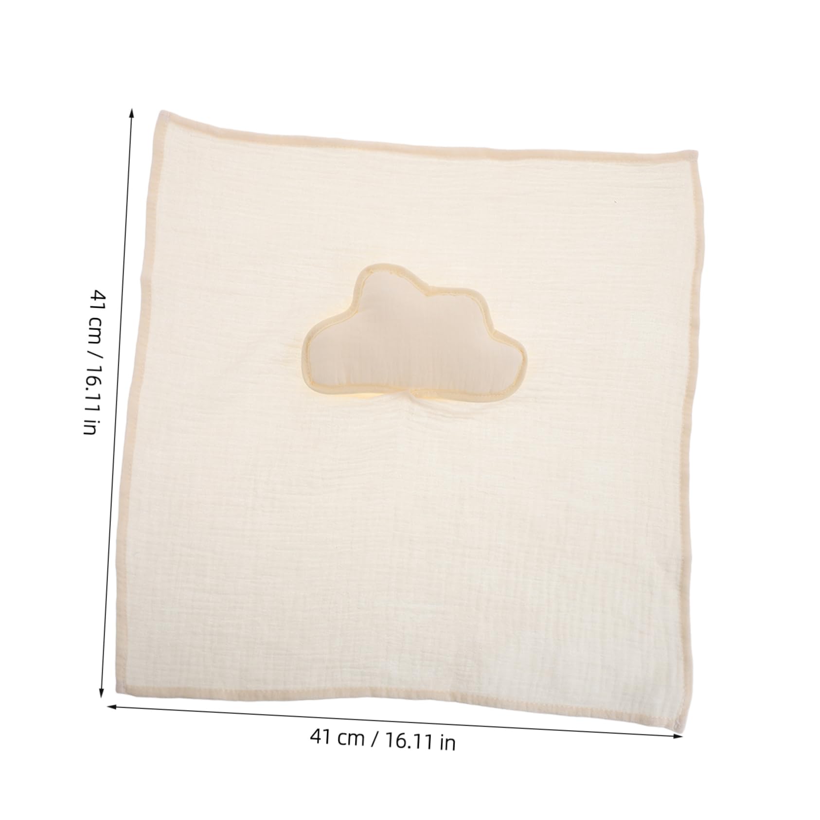 Soothing Towel Cotton Comforter for Newborns Soft Absorbent Security Blanket for Boys Gentle Sensitive Skin