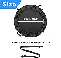 Vista 2 de Cosmos Bolsa de almacenamiento para traje de neopreno de playa, bolsa de almacenamiento para surfistas, bolsa seca plegable impermeable con asa