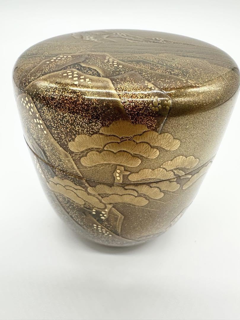 Amazon.co.jp: 一后一兆 山水蒔絵 棗 仕覆付き : おもちゃ