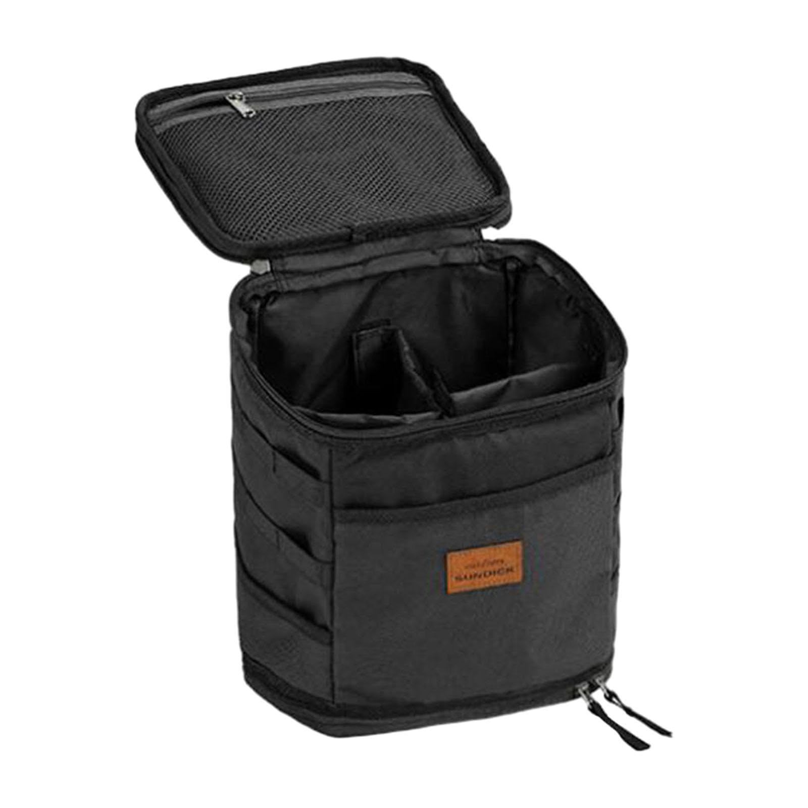 Porte-Bouteille pour Aventures en Plein Air Noir - Support Gourde Sac à Dos Voyage