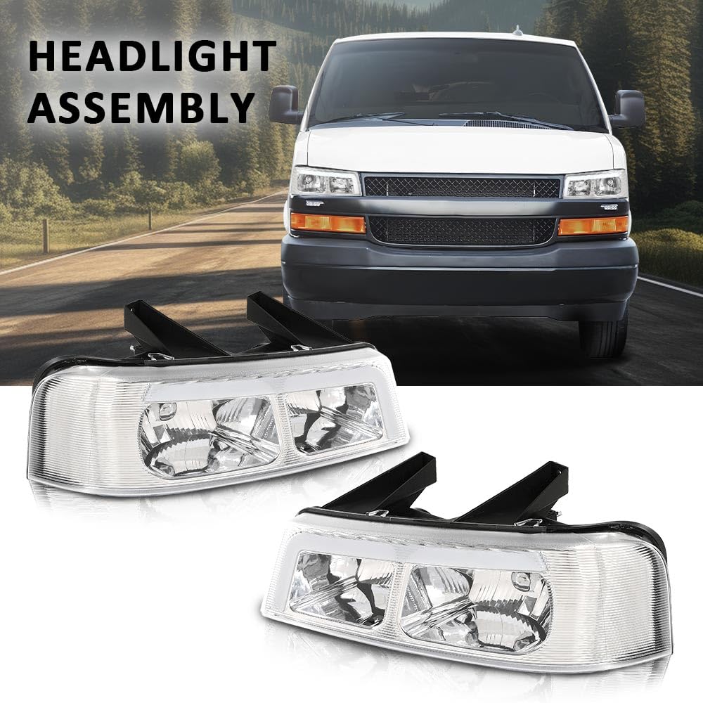 Conjuntos De Faros Para 2015 Chevrolet Express 3500
