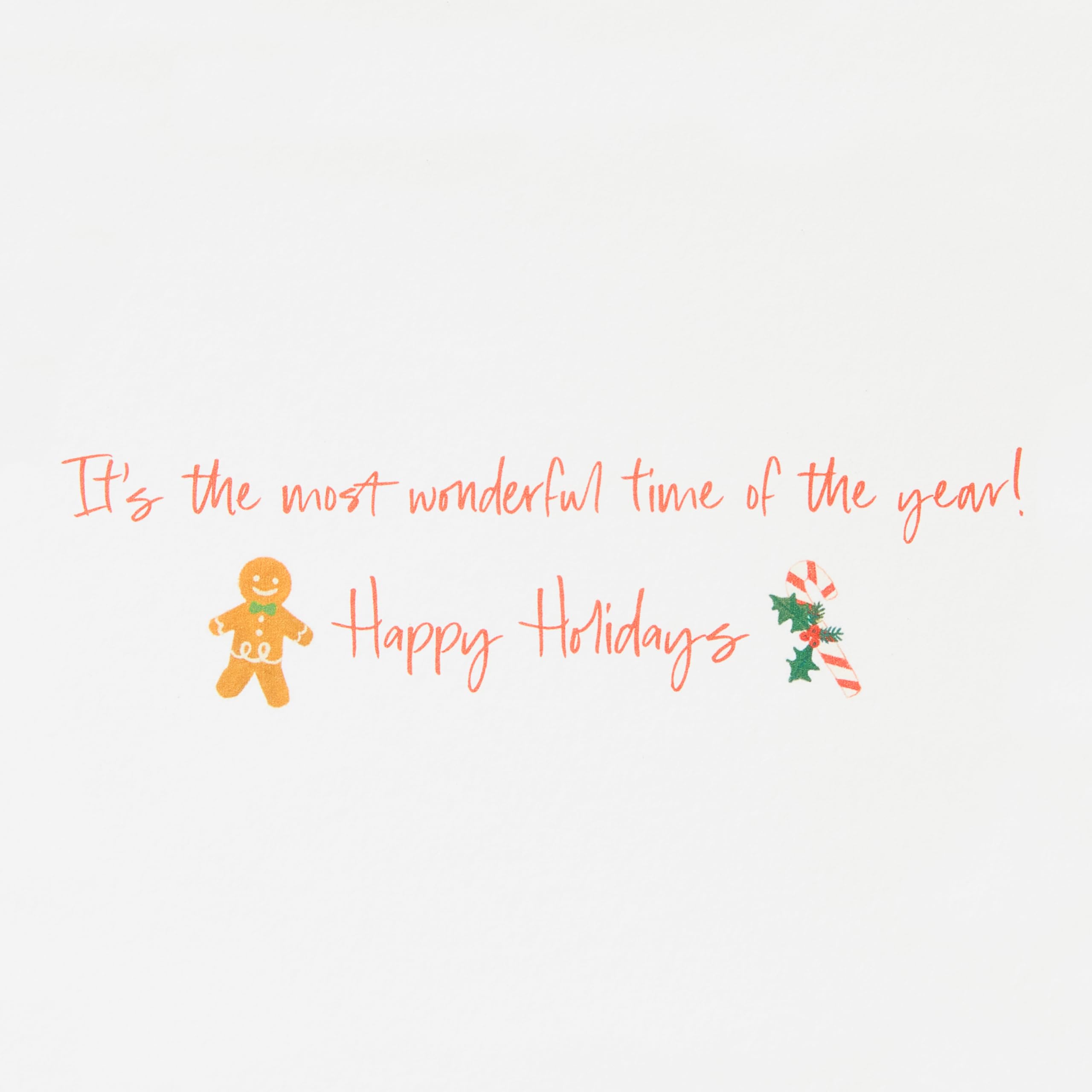 Papyrus Christmas Cards Boxed with Envelopes, Most Wonderful Time (14-Count), FSC SONATA HOLIDAY ICONS, 1 EA - Image 3