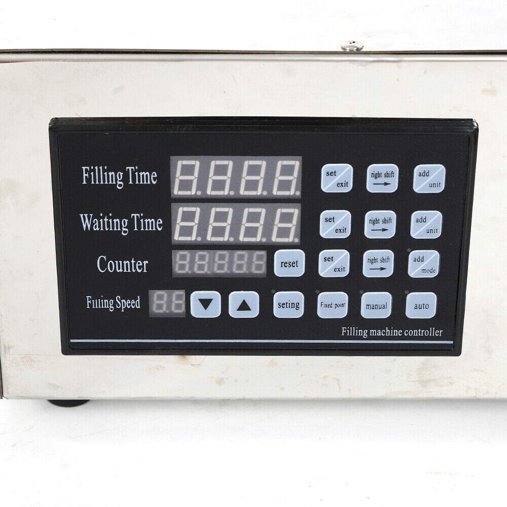Futchoy Macchina per riempimento liquido liquido 5 ~ 3500 ml automatica e manuale macchina di riempimento per liquidi come acqua, bibite, profumi e altri