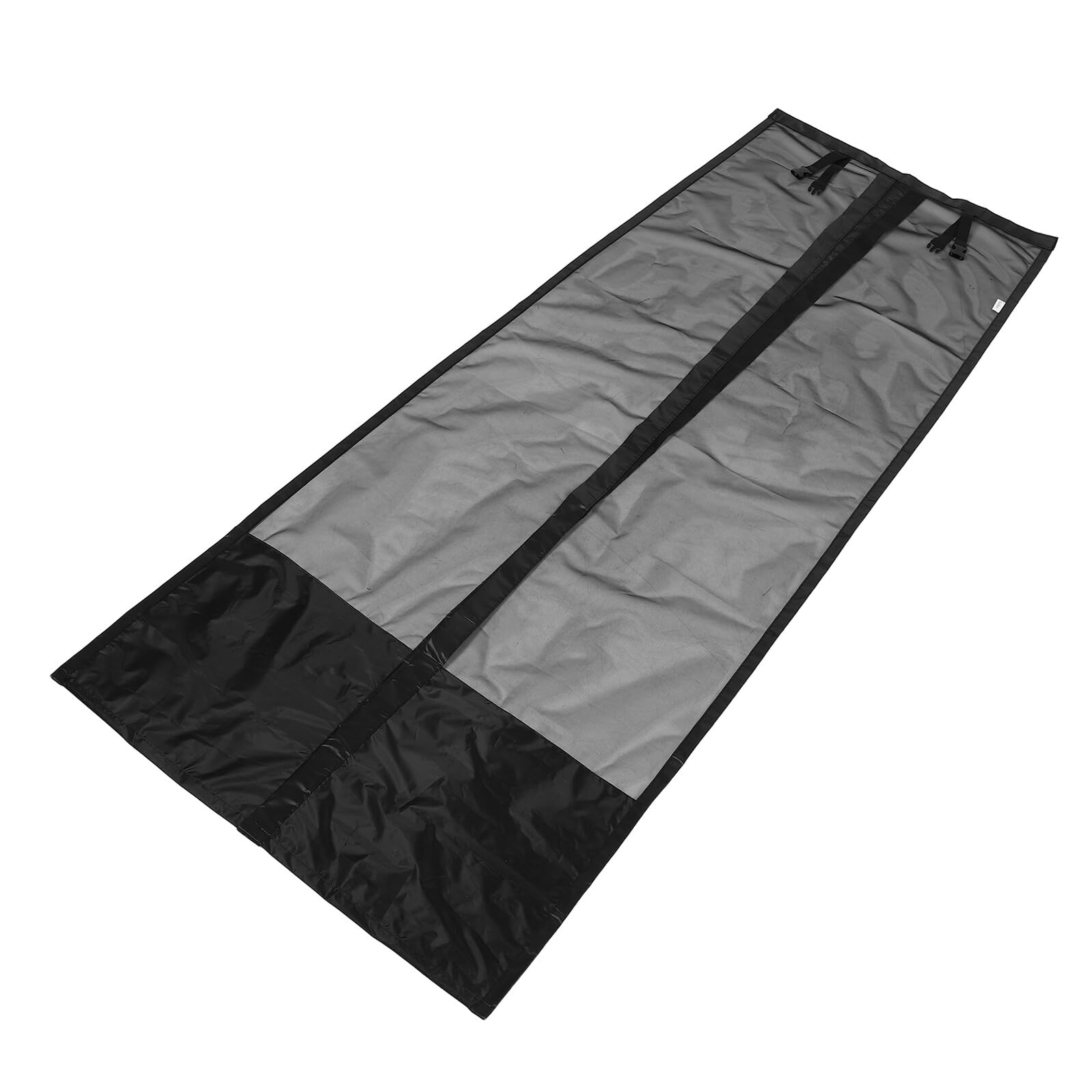 Rideau Occultant pour Porte de Camping-Car 79x28 Pouces Noir