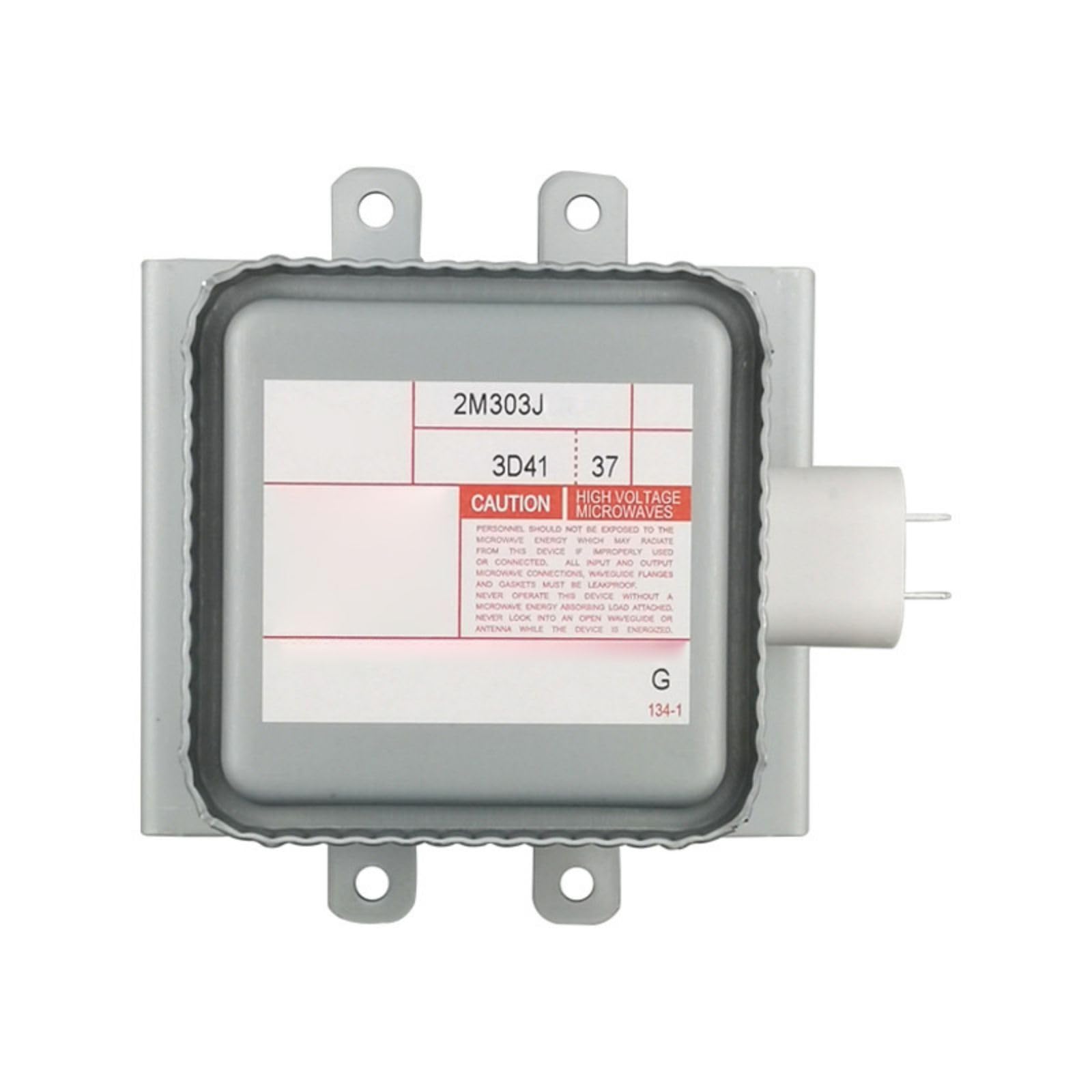 hogtnd Microwave Magnetron, Convenient to Install, Oven Magnetron 2M303J, Stove Pipe, Metal Structure for Repairing Kitchens Microwaves