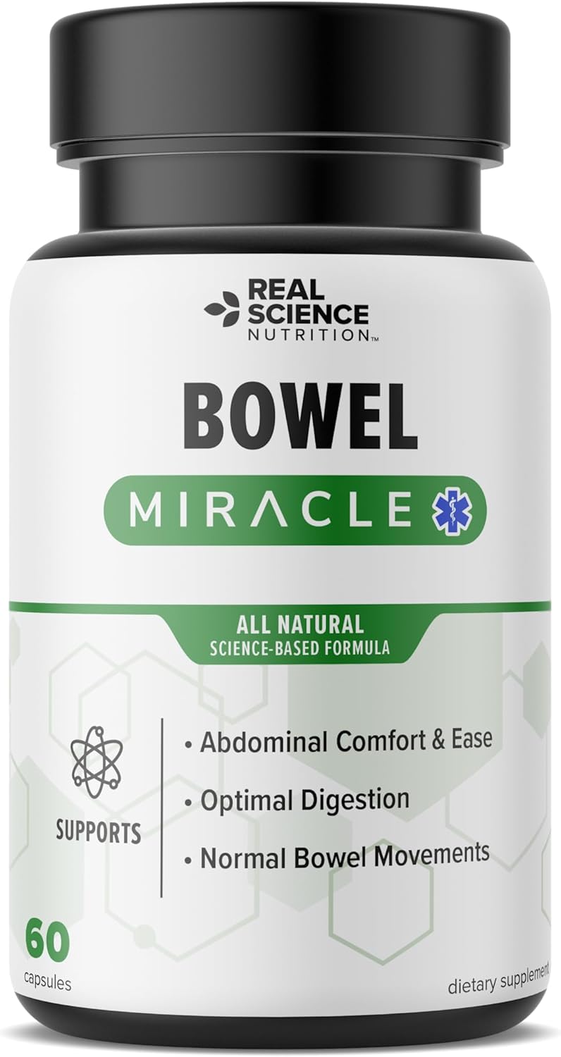 Natural IBS Relief Supplement for Gas, Bloating, Diarrhea, Constipation, & Digestive Health in
