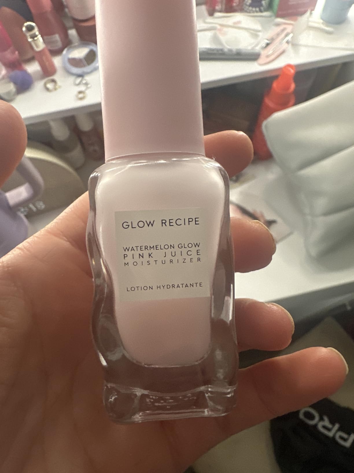 Glow Recipe Pink Juice Water Gel Moisturizer, Korean Gel Moisturizer for Glass Skin, Oil-Free Hydrating Hyaluronic Acid Face Moisturizer for Oily Skin, Non-Comedogenic, Long-Lasting (50ml)