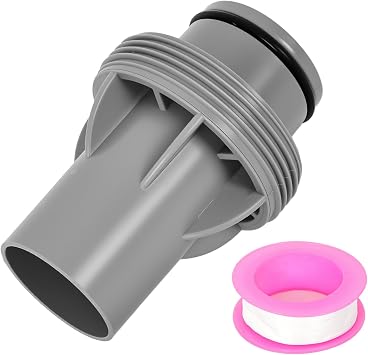 Above Ground Pool Sand & Cartridge Filter Pump 1.5" 38mm Hose Adapter E for Flowclear, Coleman & Intex P6916