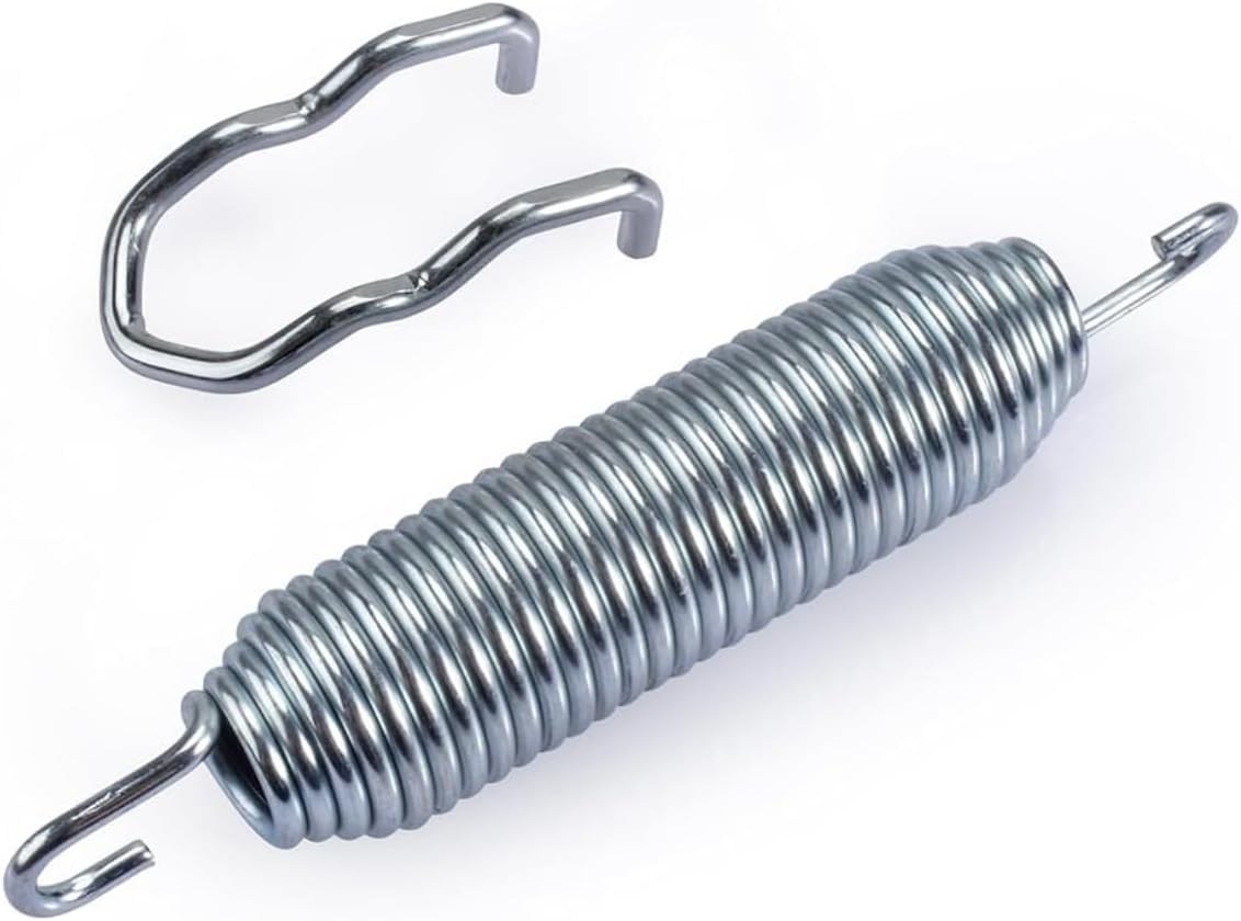 showingoDeck Idler Tension Spring 607616 & 604110 Deck Idler Spring Tensioner Anchor Replacement for Hustler Raptor SD SDX/FasTrak SD SDX/Dash Super S Replaces 122388, 604291 (1PC)