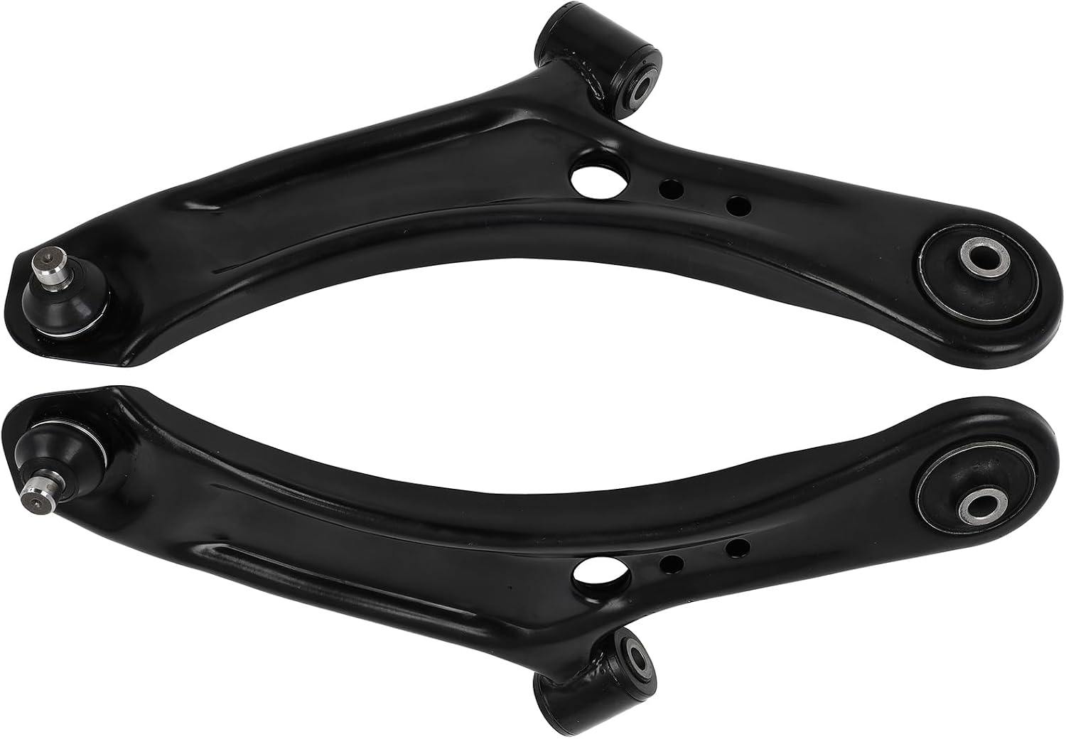 ROADFAR Replacement Front Lower Control Arm and Ball Joint Driver Side Front Lower Control Arm and Ball Joint Passenger Side Compatible fit for Suzuki SX4 07-13 Suspension Set of 2