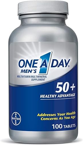 One-A-Day Men's 50+ Healthy Advantage Multivitaminas 100 ea (paquete de 5)