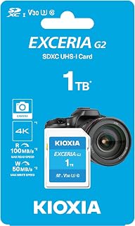 KIOXIA LNEX2L001TG4 フラッシュ1 - MicroSDXC UHS-I Classe 10。