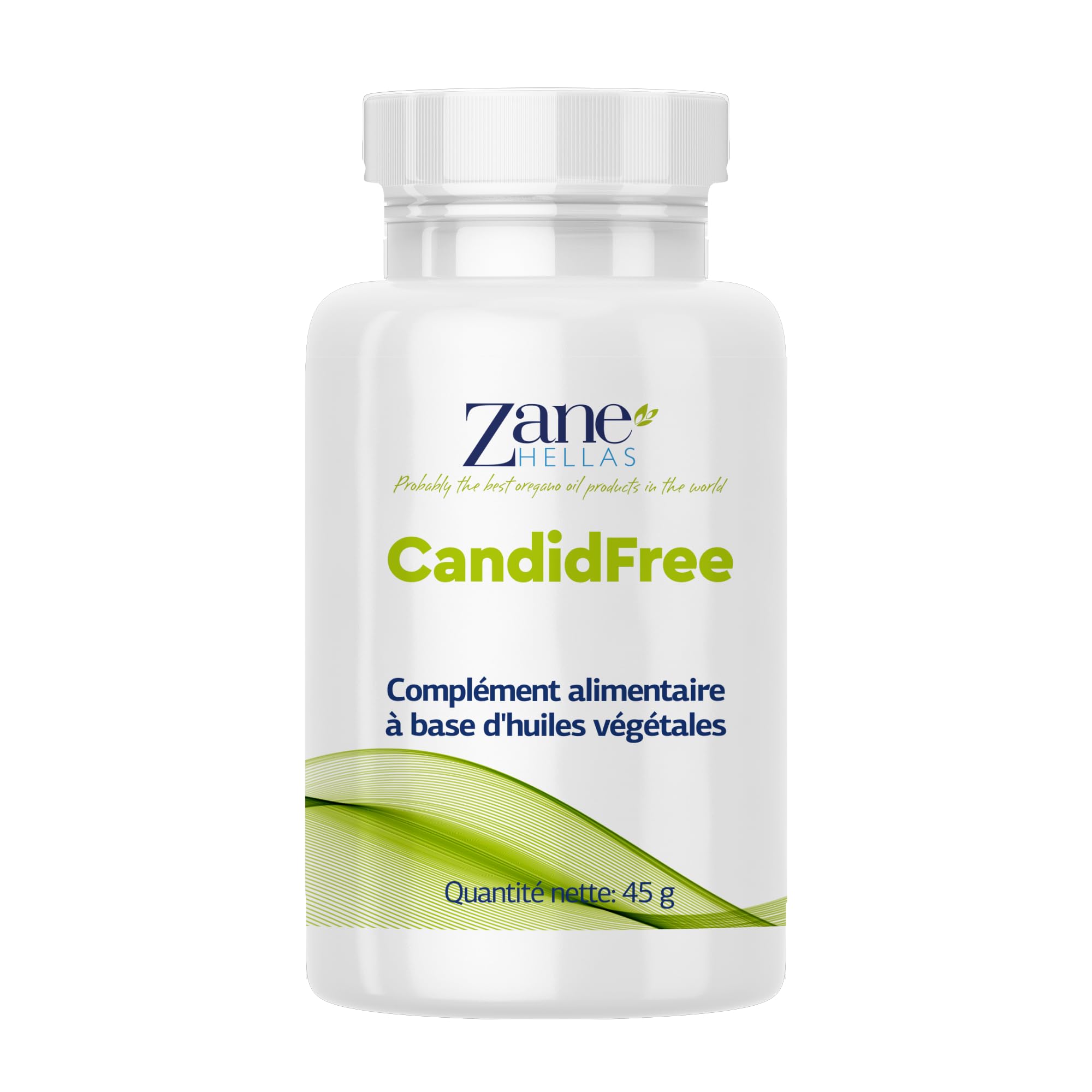 Zane Candidfree Softgels.L'énergie de l'huile d'origan.Défense de la levure. Soutien à la santé intestinale. Colon Health Soutien. Soutien de la flore intestinale.100% à base de plantes. 60 Softgels.