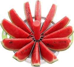 ZaH Melon Slicer Multifunctional Handheld Round Divider Watermelon Cutter Fruits