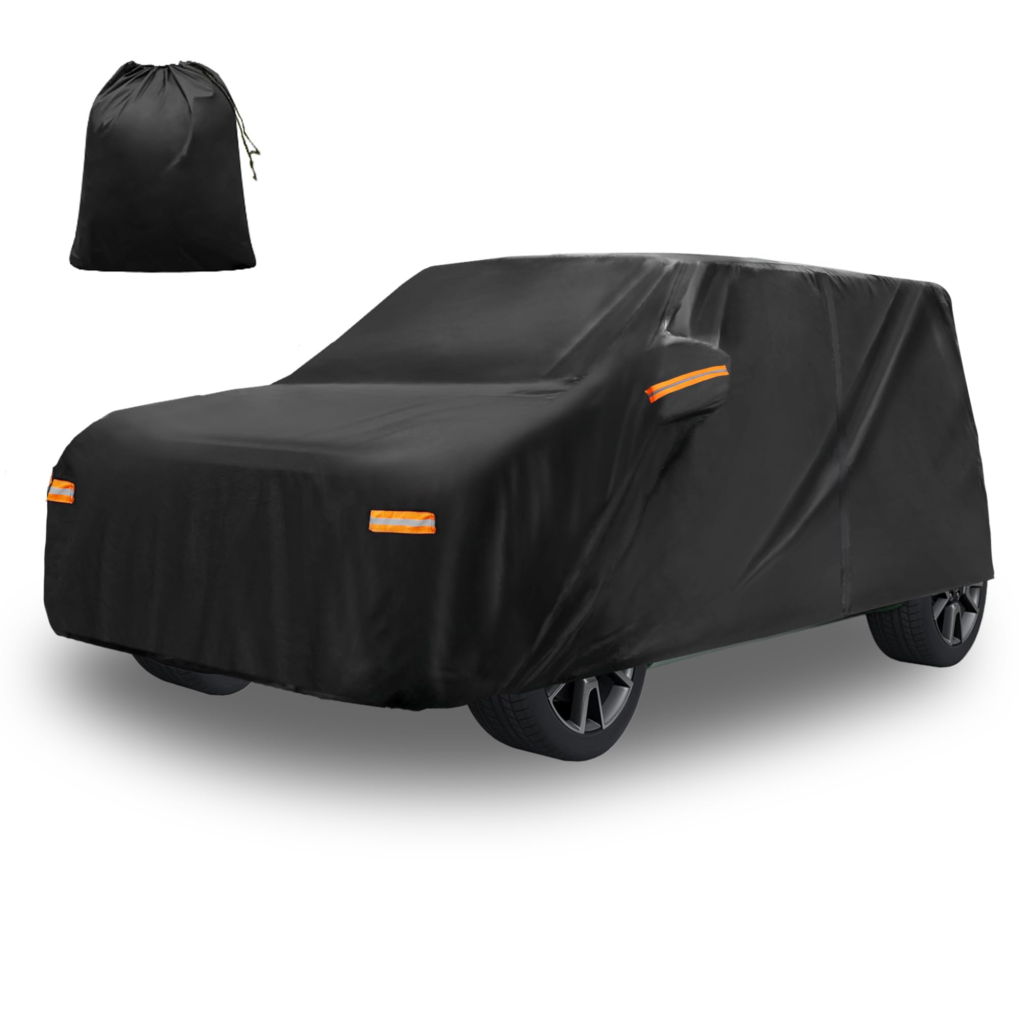 SUV Car Cover Waterproof All Weather For Autoobiles, 300d Oxford Outdoor Full E - Foto 7