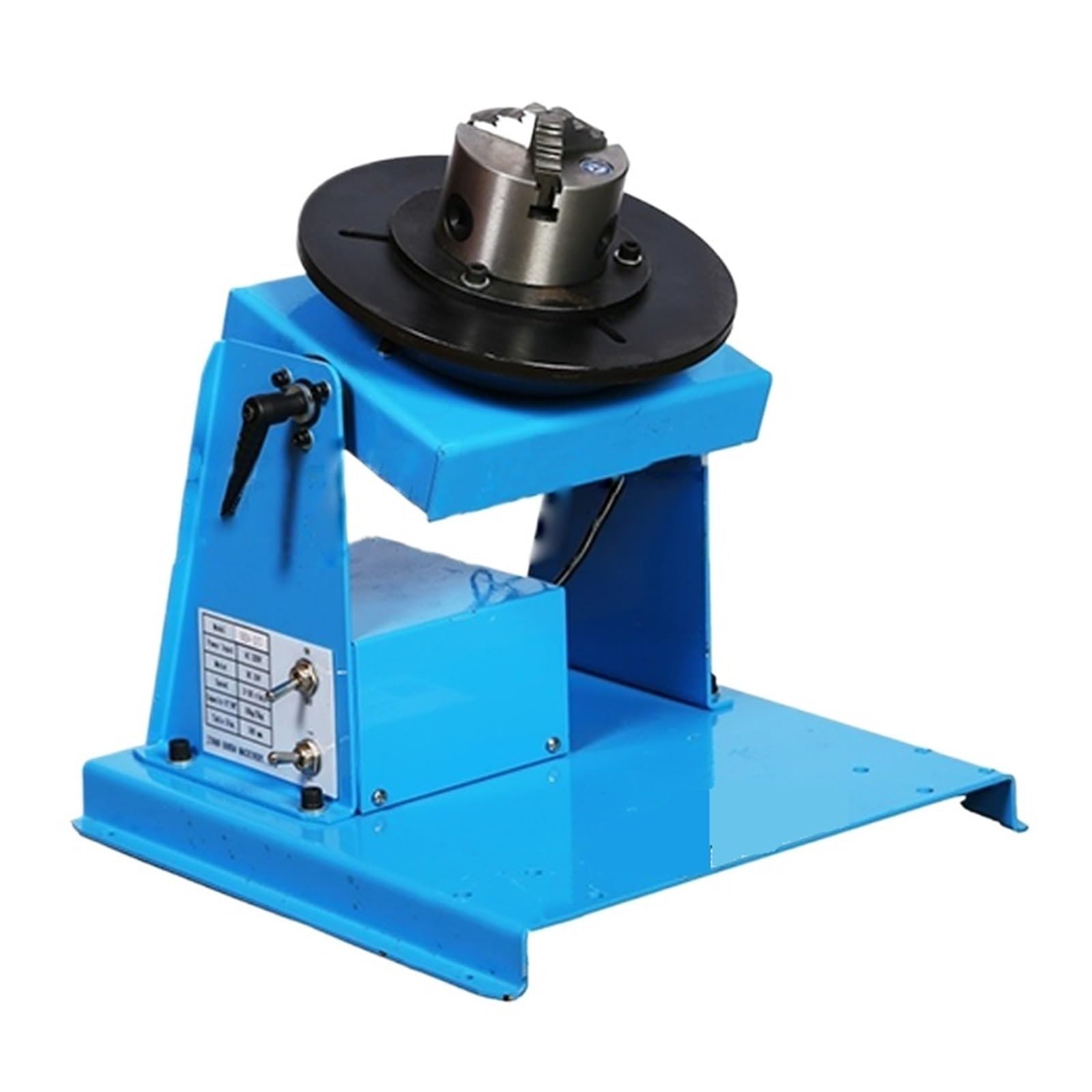 Mini Welding Positioner Rotator Turntable Equipment Smooth Rotation