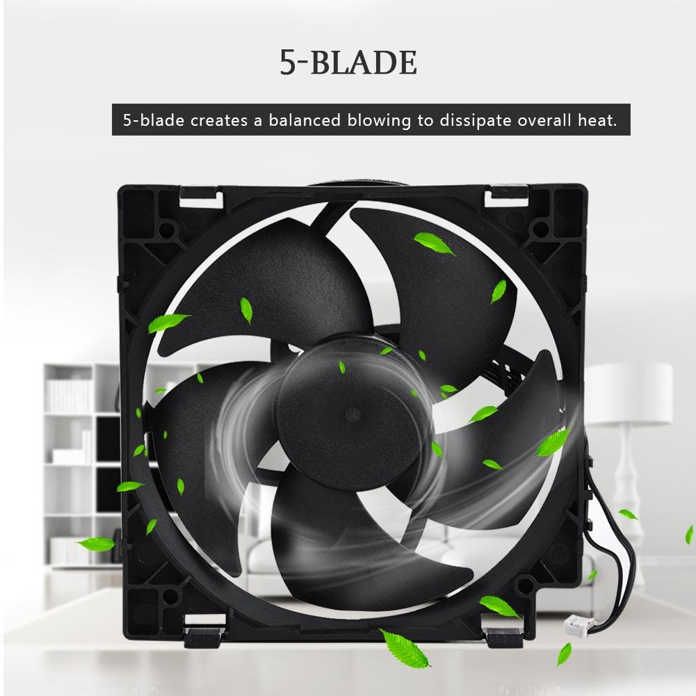 Ventola di Raffreddamento per Xbox One, dissipatore di Calore rapido Ventola di Raffreddamento Potente Ventola di Raffreddamento del Vento-Forza è progettata per Xbox One(Xbox One s)