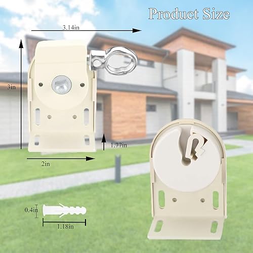 Miniatura 2 de Coolaroo - Soporte de persiana enrollable, piezas de repuesto para parasol de interiorexterior y persianas enrollables Coolaroo para exteriores