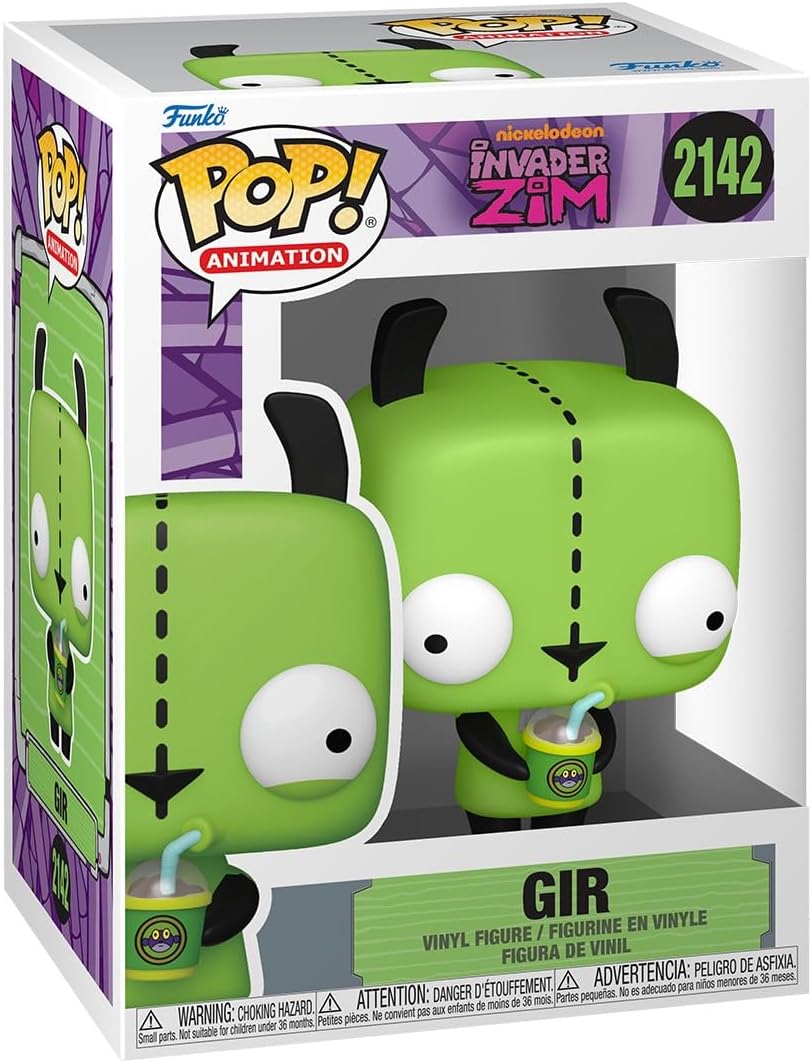 Funko Pop! Animation: Invader Zim – Gir – Collectable Vinyl Figure – Gift Idea – Official Merchandise – Toys for Kids & Adults – Cartoon Fans – Model Figure for Collectors and Display Funko Pop! Animation: Invader Zim – Gir – Collectable Vinyl Figure – Gift Idea – Official Merchandise – Toys for Kids & Adults – Cartoon Fans – Model Figure for Collectors and Display