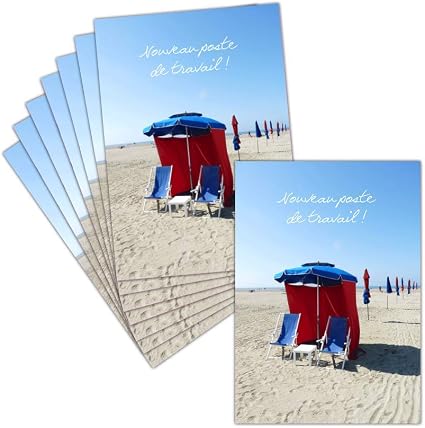Carte Depart En Retraite Drole 8 Cartes Non Pliees 3 Formats Dispos Carte Nouveau Poste De Travail Amazon Fr Fournitures De Bureau