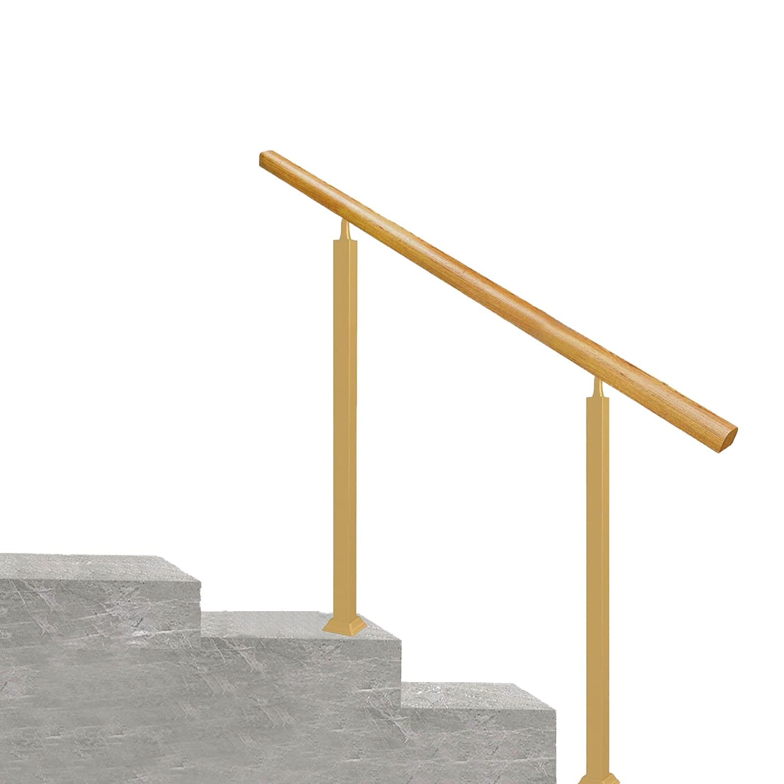 Barre de soutien antidérapante réglable 85x60 cm pour couloir et loft