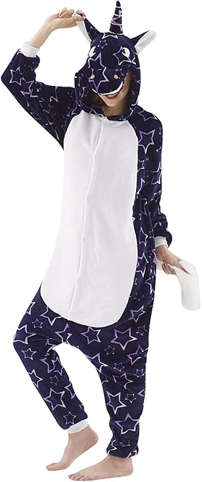 YAOMEI Salopette Femme Kigurumi Combinaison Pyjama Onesies Été
