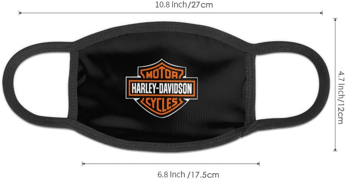 MIFSOIAVV Motor Harley Moto Davidson Masque de protection pour le visage  Unisexe Anti-poussière Lavable Masque de bouche réutilisable Design de mode  pour filles femmes garçons : Amazon.fr: Hygiène et Santé