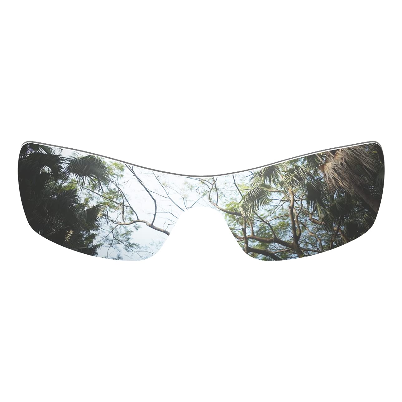Verres polarisés de rechange pour lunettes de soleil Oakley Batwolf - Plusieurs options, bleu