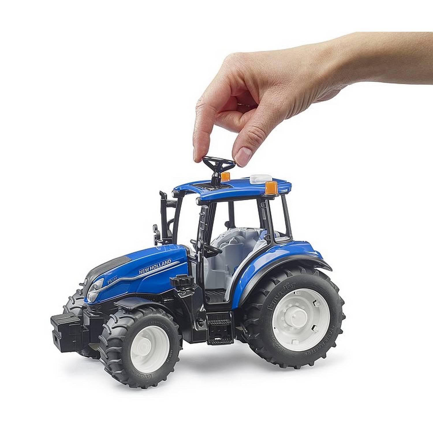 bruder 02184 - New Holland T5.120-1:16 Ciągnik, pojazdy, farma, rolnictwo, traktor, buldog