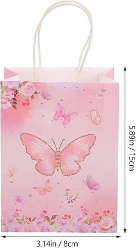 Miniatura 6 de Healifty 12 unids bolsa de bautizo bolsa de embalaje bolsas de embalaje bolsas de embalaje bolsas de almacenamiento de mariposas bolsas de regalo de