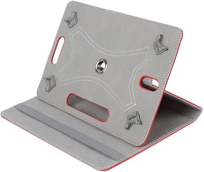 Fuchsia iPad 9. Nesil 10.2 inç ile Uyumlu 360° Dönebilen Standlı Kapaklı Universal Tablet Kılıfı
