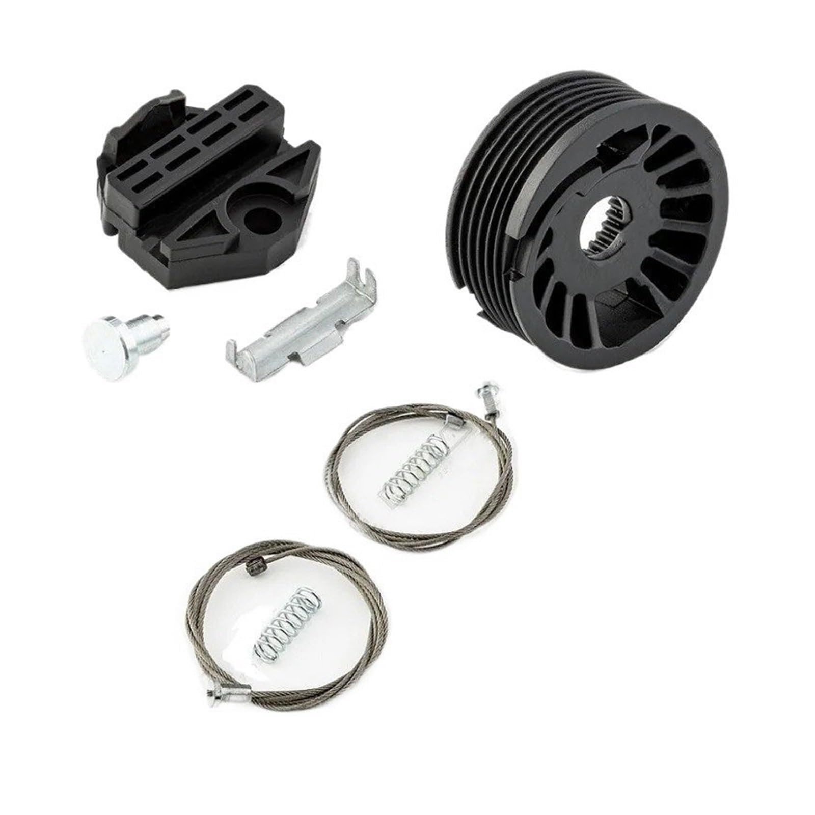Lhdktee for Benz W201 Rear Right 1982-1993 Window Regulator Repair KIT Car Window Handle