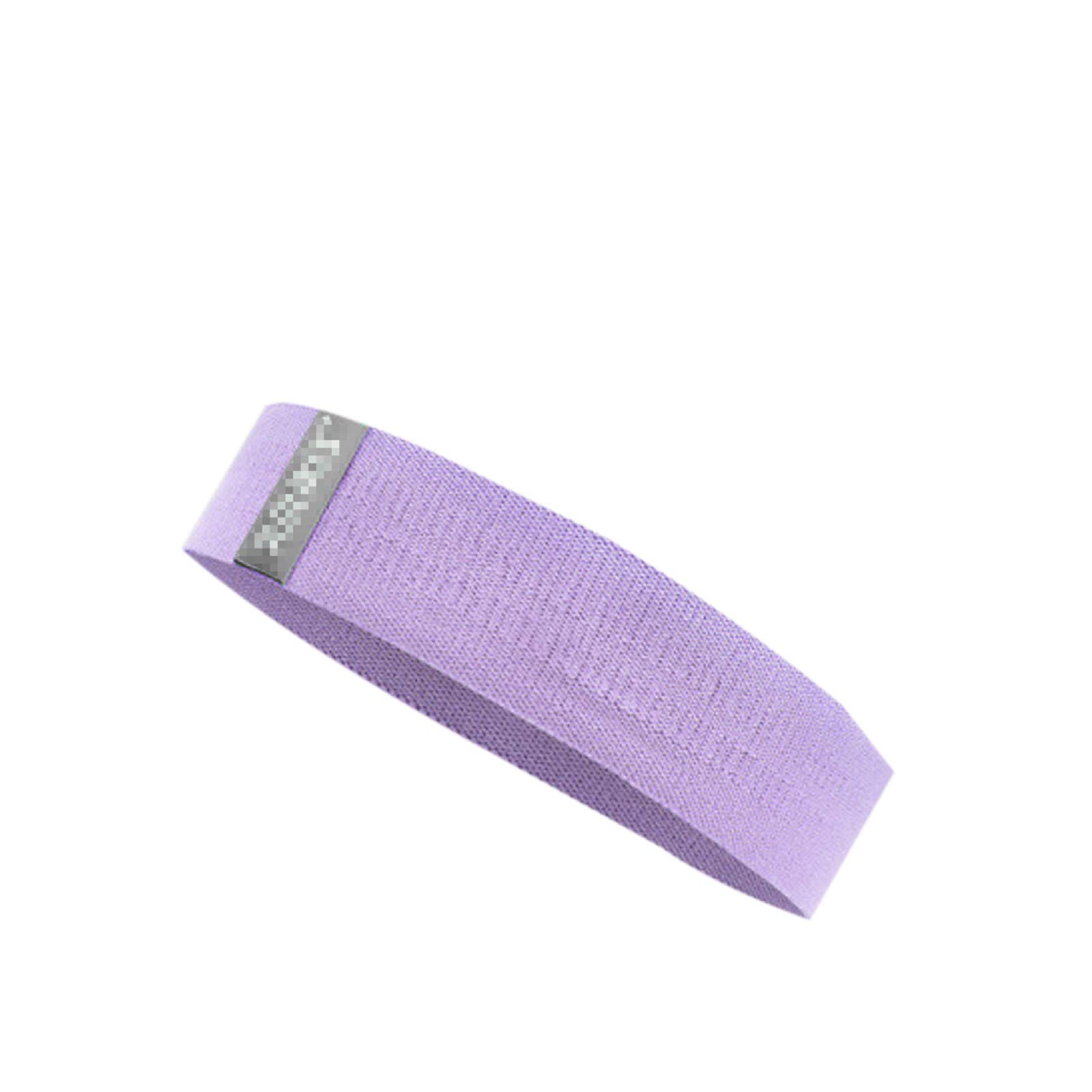 Elonglin Yoga Stretch Belt HIPS Elastic Ring for Fitness Female Male Pull Strength Training Stretching Exercise Resistance Band Purple XL