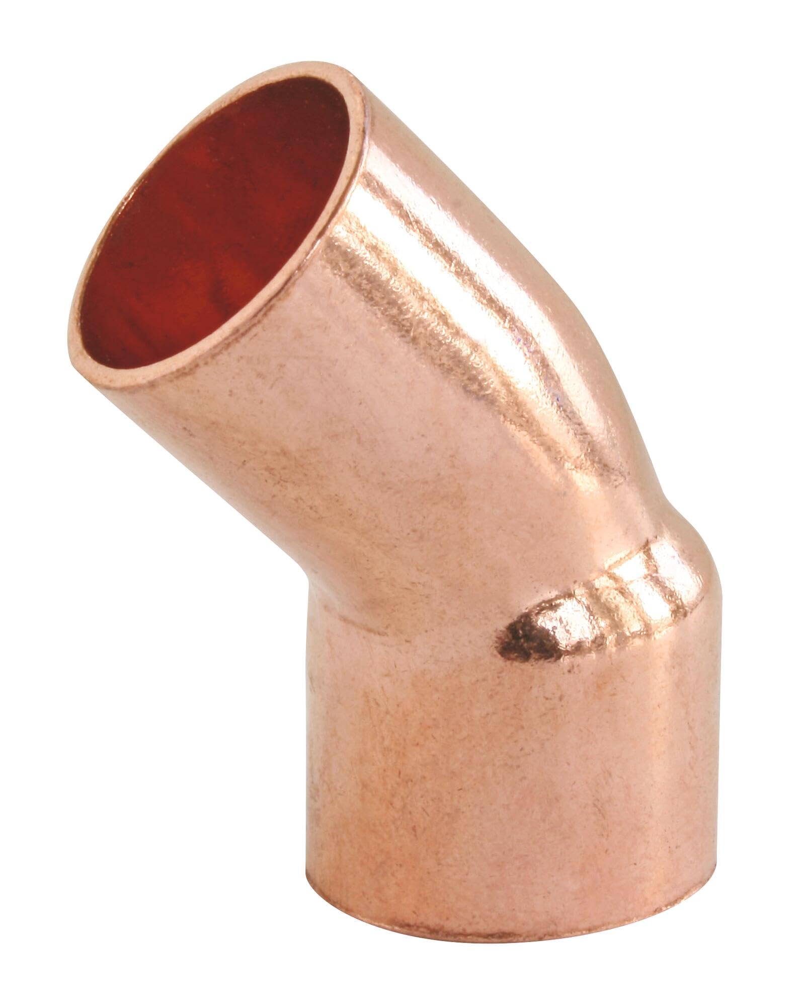 Somatherm // 6040-22 Elbow Copper 45° Male Female Diameter 22 pr, Grey, Gray