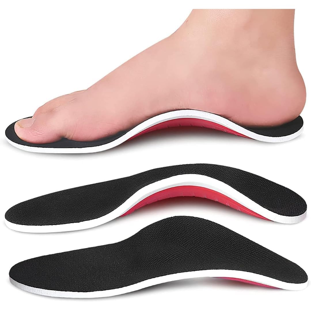 Plantar Fasciitis Relief Arch Support Inserts | Heel Pain/Achilles
