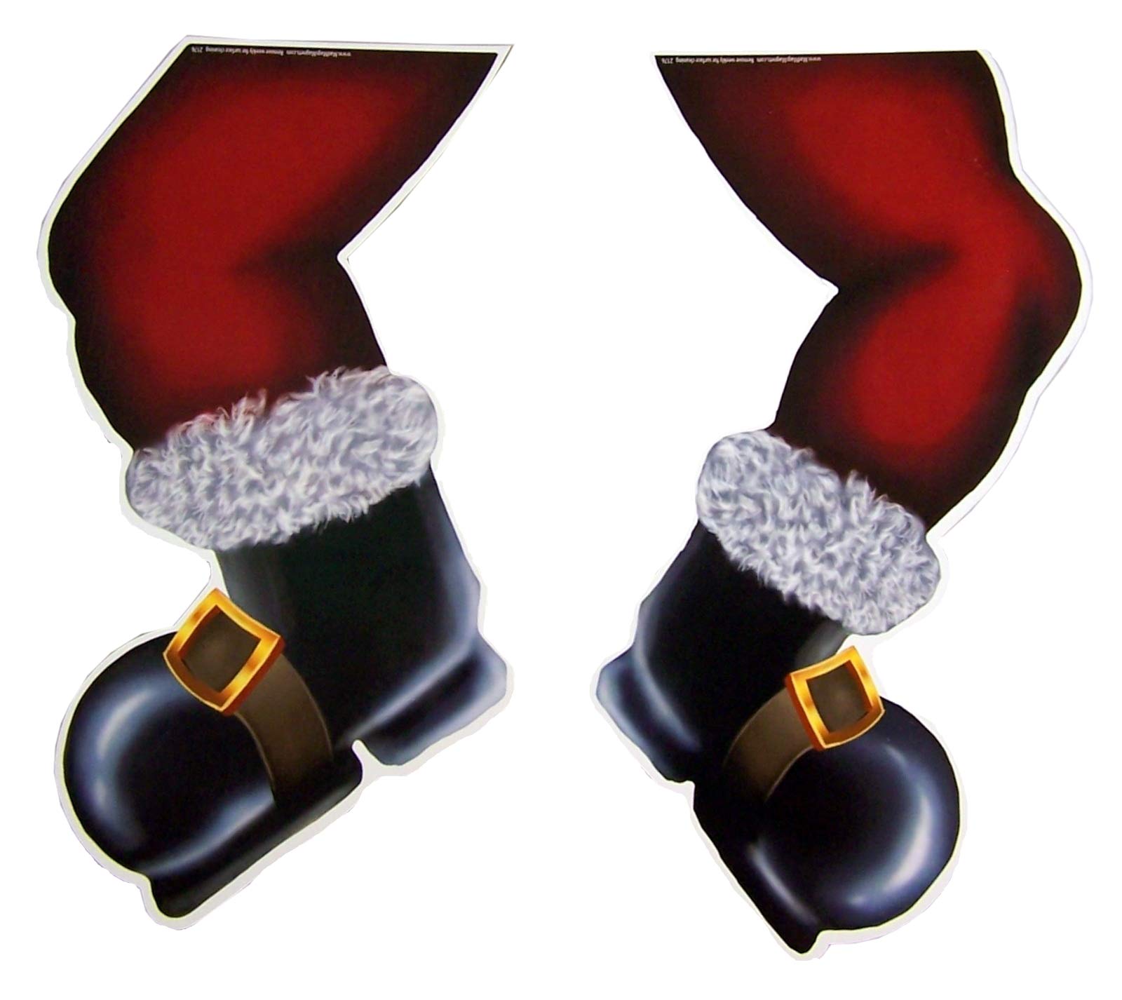 Mad Mags Hilarious Christmas Automobile Decoration (Santa Legs)
