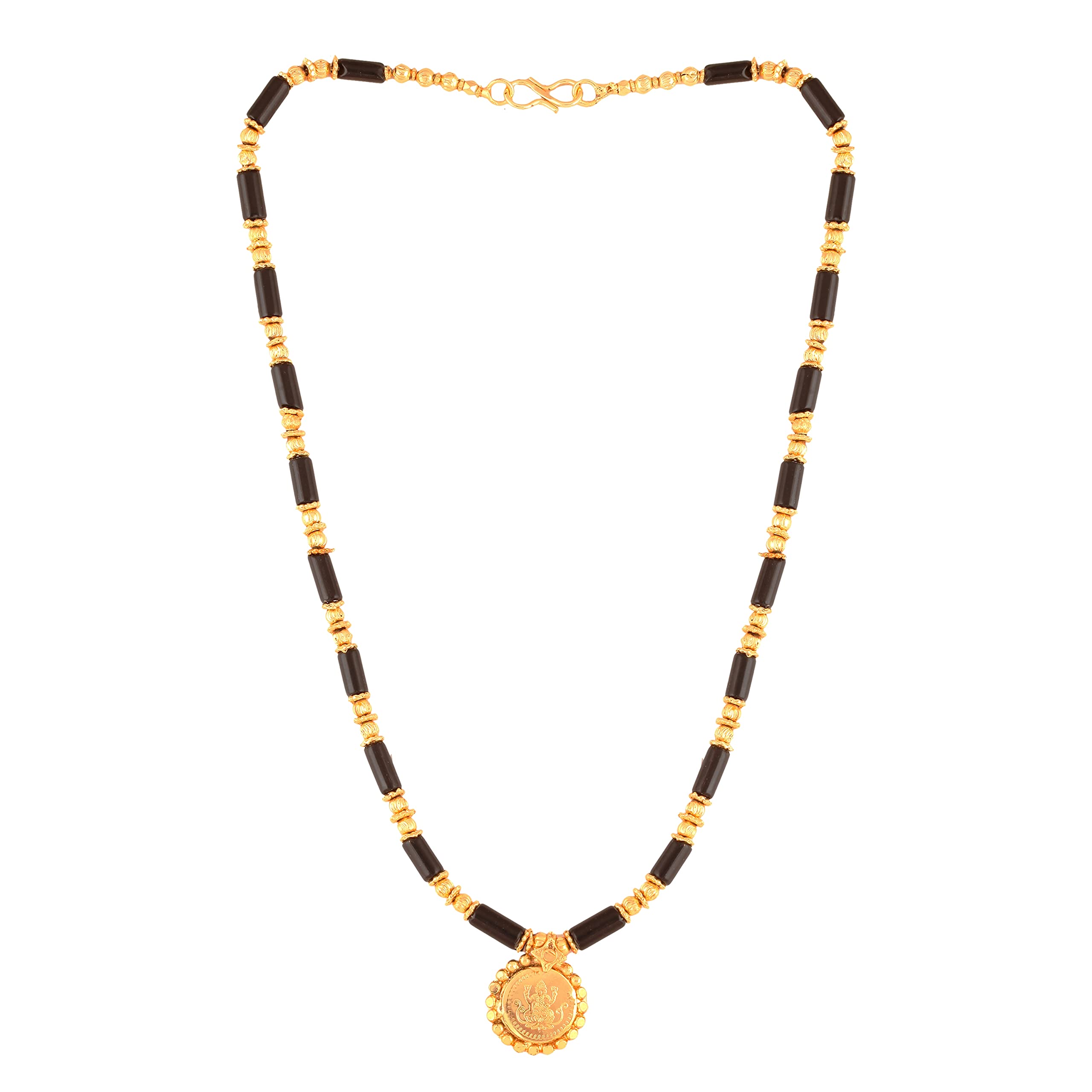 MEENAZ 2 Vati Wati Mangalsutra For Women Girls Temple South Indian Traditional 1 Gram Gold Stylish Maharashtrian Long Double Chain Double Mangal sutra Pendant Tanmaniya Black Nallapusalu Chains -449 (B0BNYWBFSN) Amazon Price History, Amazon Price Tracker