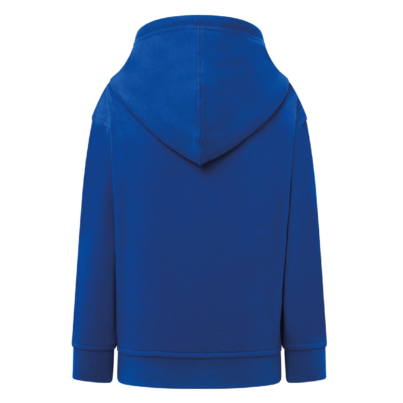D&Vlab Felpa bambino Ragazzo Unisex con zip e cappuccio tasche giacca invernale aperta felpata Maglia Tuta Personalizzabile Logo Foto Testo per palestre eventi occasioni